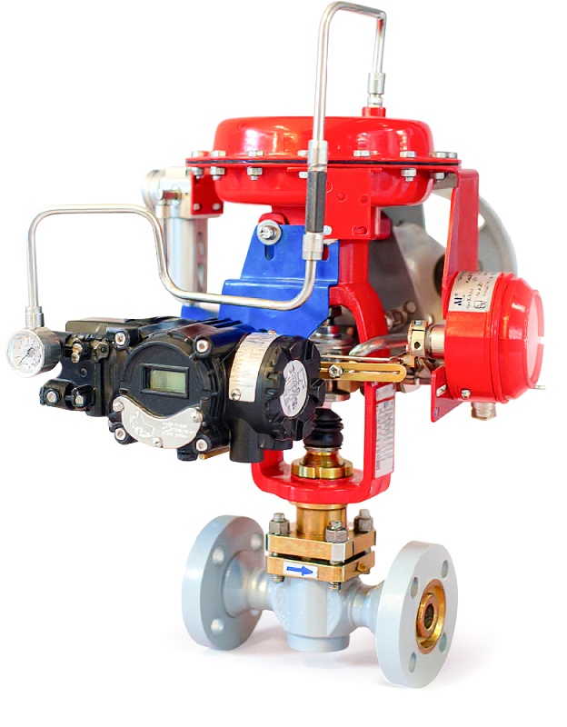 Регулирующе-отсечной клапан. Серия КМРО